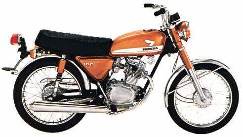 Honda on Honda Cb Was First Brought To Indonesia By The Code 1971 Honda Cb 100
